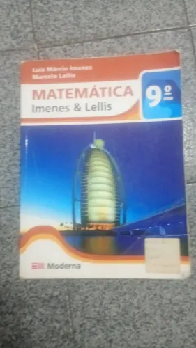livros de matemática Imenes e Lellis 9, matemática ciência e aplicação 1 e outros