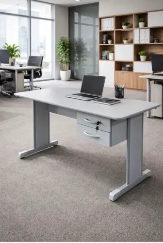 Mesa escrivaninha 1.20 cm com 2 gavetas.( Novas )