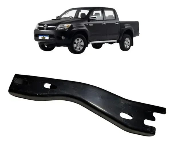 Suporte Parachoque Tras Dir Hilux 2005 2006 2007 2008 Uzad0