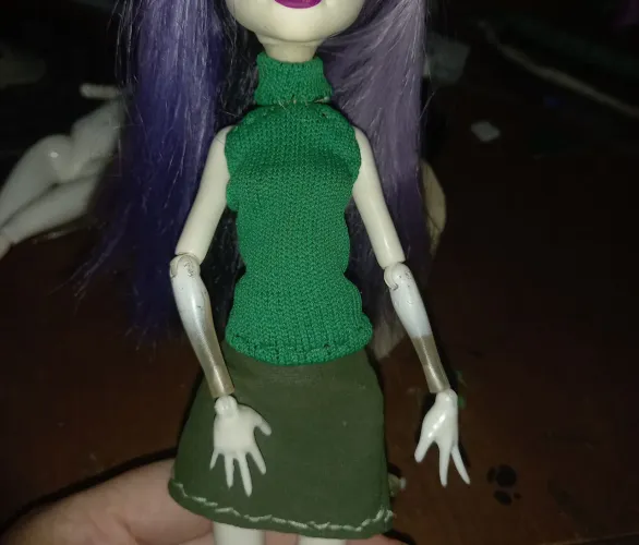 Monster high roupa custom Scarah