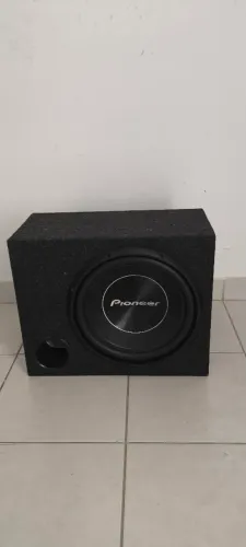 Caixa de grave pionner 350 rms bem conservada