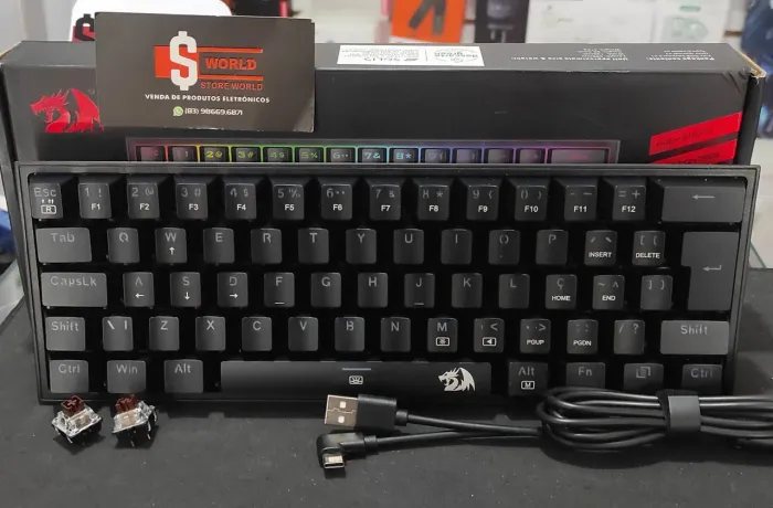Teclado mecânico Redragon - Store World