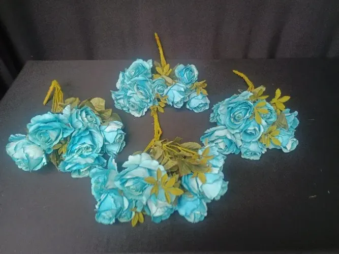 Centenas de rosas e arranjos de rosas artificiais para decoração - PROMOÇÃO