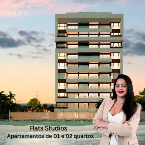 Oportunidade de Flats Studios à Beira Mar de São José da Coroa Grande