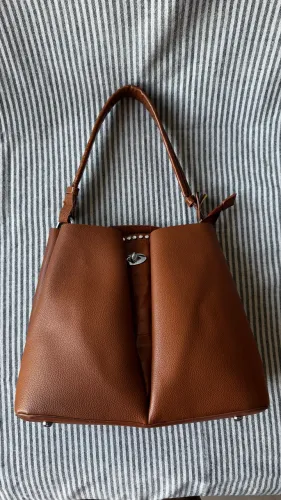 Bolsa hobo geométrica