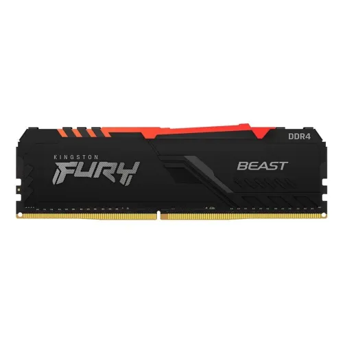 Memória Kingston Fury Beast, RGB, 16GB (2 x 8GB) , 3200MHz, DDR4