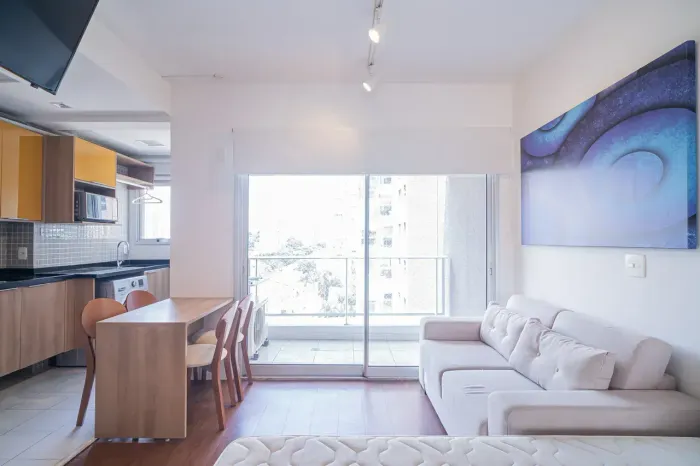Imóvel para venda possui 36 metros quadrados com 1 quarto em Cidade Monções - São Paulo -