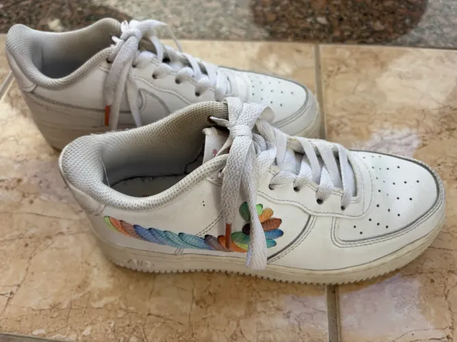 Nike Air Force 1 Colorido Infantil 33 Série Limitada
