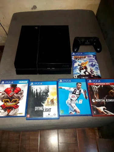 Video game ps4 com vários jogos 