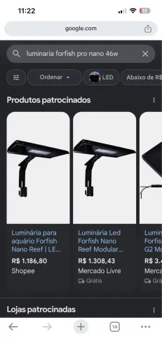 Luminária Forfish Pro Nano 46W