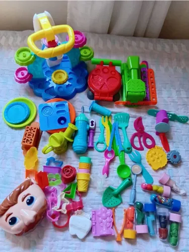 Kit de brinquedos para massinha
