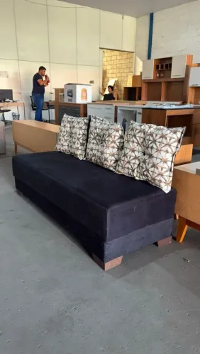 Sofá cama tradicional