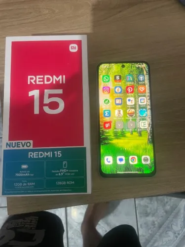 Celular redmi 15 128gb novo na caixa baratinho