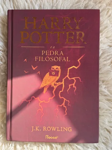 Harry Potter e a Pedra Filosofal - Capa dura - Estado de novo