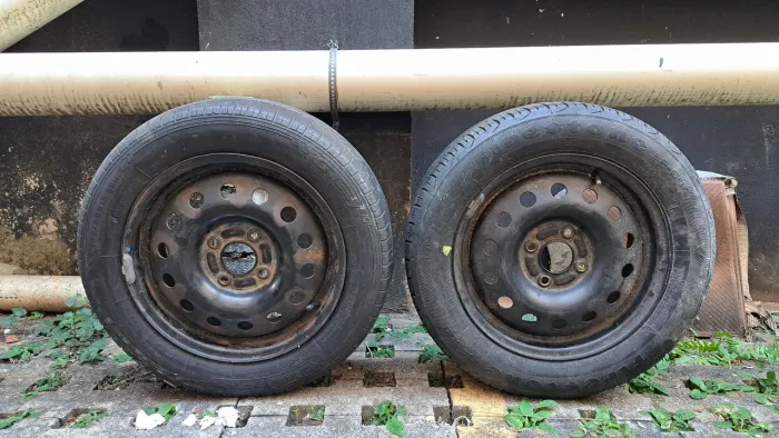 2 Rodas de Ferro Aro 15 Ford 4x108