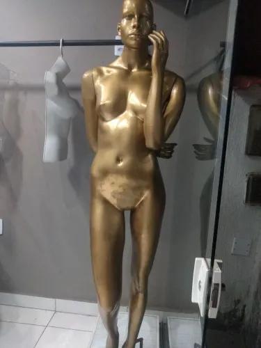 Manequim de gesso