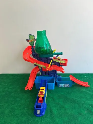 Hot Wheels Pista City Color Change Estação Cientific Mattel