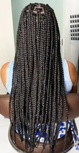 Tranças box braids