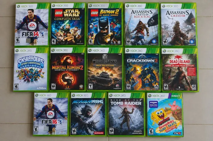 JOGOS ORIGINAIS XBOX 360 - VENDO SEPARADO OU LOTE