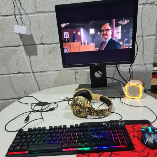 Computador HP Completo (Com SSD e HD 417GB) + Monitor Dell + Kit Gamer
