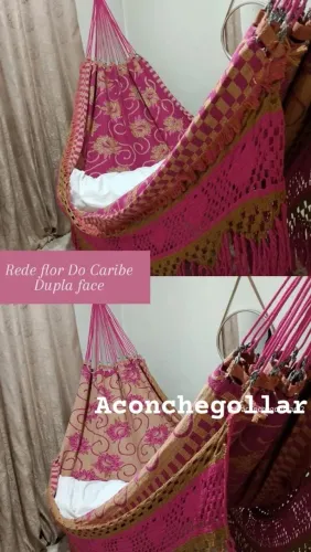 Rede de dormir flor do Caribe 
