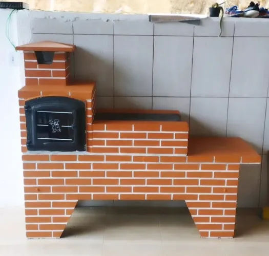 Fogão a Lenha com Forno
