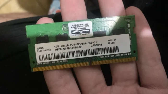 Memória DDR4 - 4GB