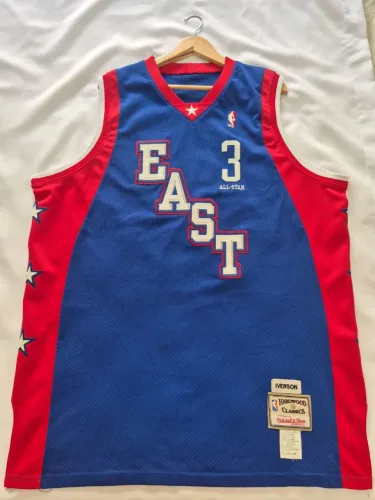 Jersey antiga da NBA - Mitchell and Ness - Iverson All Star Game 2004 - Original