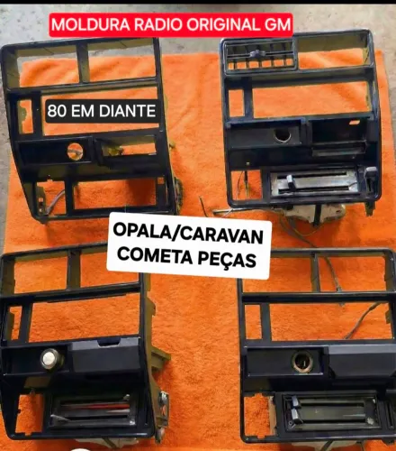 CP-100 Moldura Radio Painel Opala Caravan 80 a 92 Original GM
