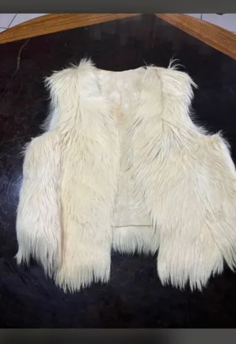 Colete de pele legítimo 