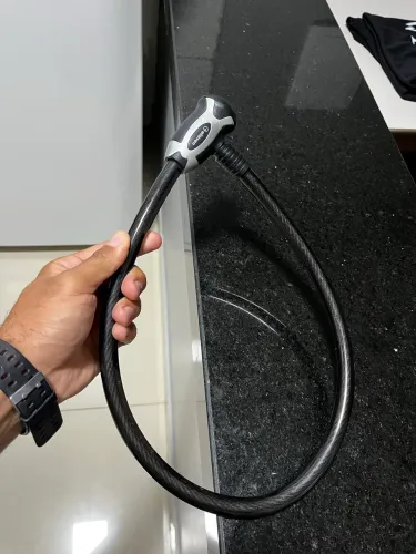 Cadeado Reforçado Espiral com Chave