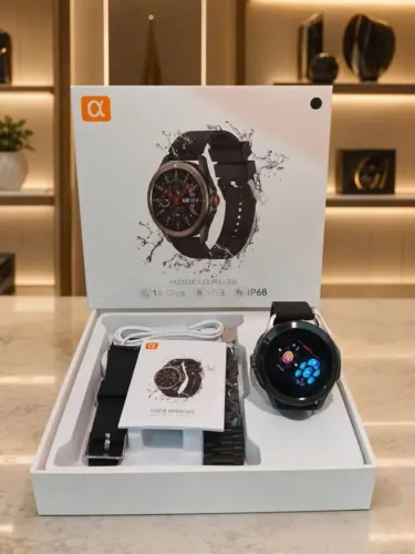 SMARTWATCH IP68 GOLD PRO COM 2 PULSEIRAS