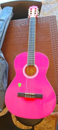 Violão Clássico Michael Rosa Go Play VM15NY Tamanho 4/4 6 Cordas Náilon junto com Capa
