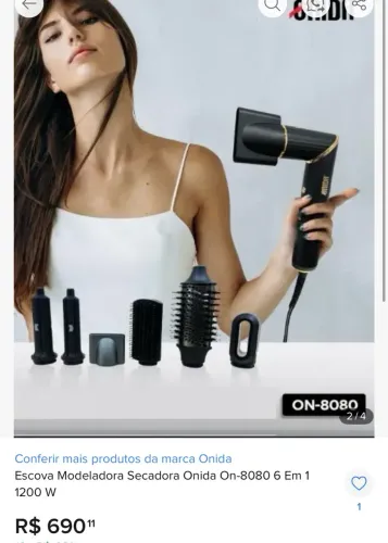 SECADOR DE CABELO