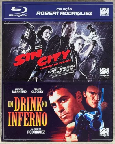 BLU-RAY COLEÇÃO ROBERT RODRIGUEZ - 2 FILMES