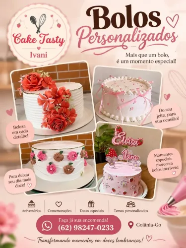 Bolo personalizado