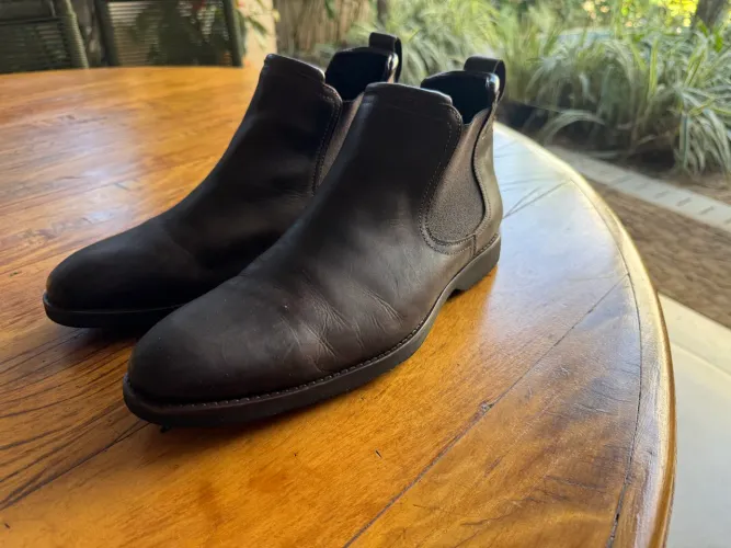 Botina Anatomic Gel Boots Café - Tamanho 43