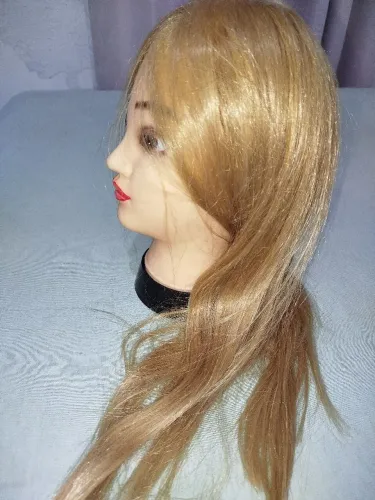 Manequim p/treino maquiagem, corte de cabelo. Cabeça de boneca