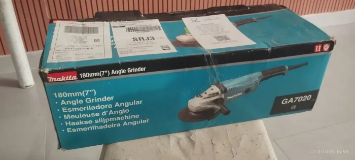 Lixadeira de 7" Usada somente uma.vez 