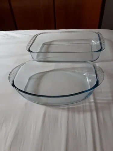 Assadeiras de vidro