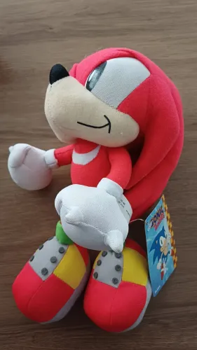 Pelúcia Oficial Original Knuckles Sonic Importado