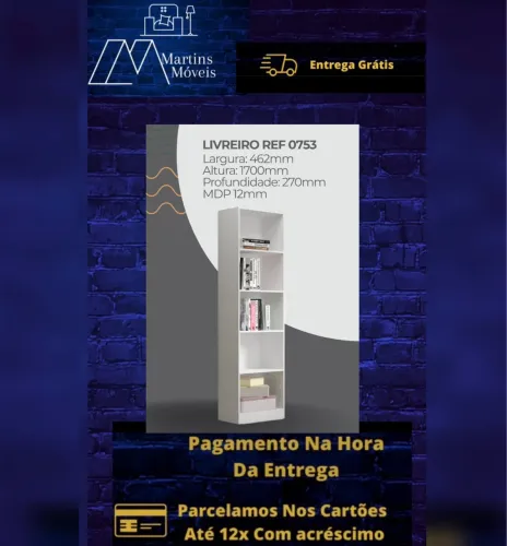 GRANDE PROMOÇÃO ESTANTE LIVREIRO ENTREGA GRÁTIS