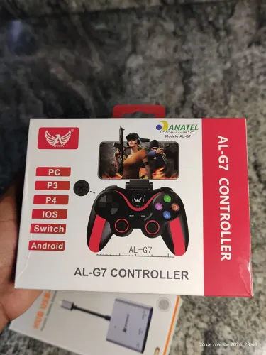 Controle Gamer + Carregador Turbo + HDMI + HUB USB-C 3X1