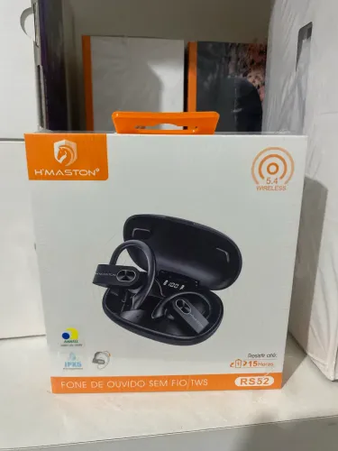 Fone de ouvido via Bluetooth hmaston