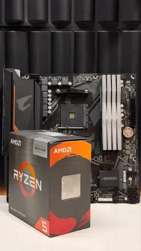 Kit Ryzen 5 5500x3d, B550m e 32GB