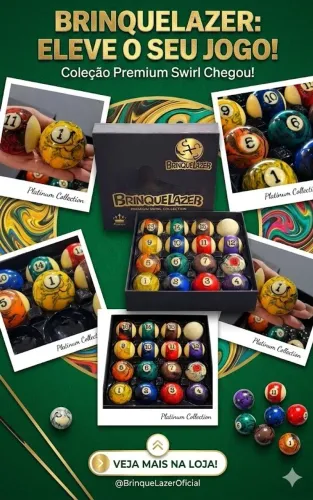 Bolas Sinuca Importadas ( BrinqueLazer )
