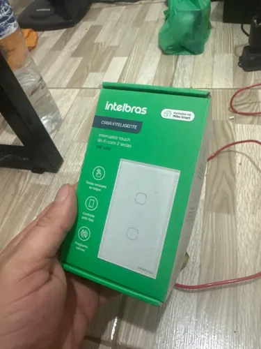 Interruptor Duplo WIFI INTELBRAS