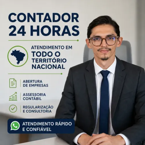 Contador 24h em FLORIPA - Reforma Tributária, regularização de CNPJ e IRPF