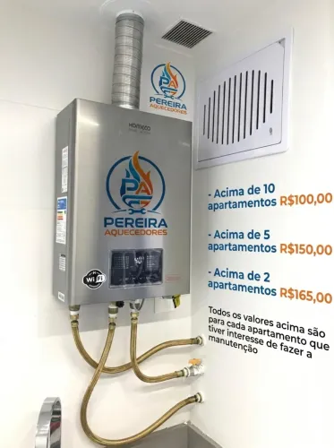 Manutenção preventiva para aquecedores a gás