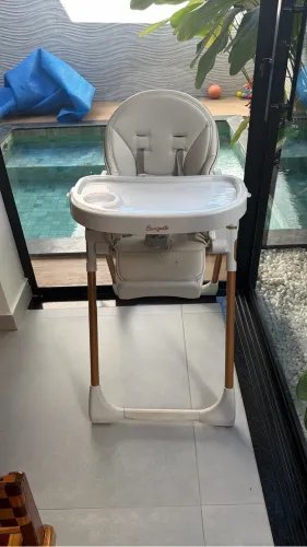 CADEIRA DE ALIMENTAÇÃO BURIGOTTO PRIMA PAPPA ZERO 3 - SEMINOVA